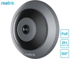 Reolink FE-P IP kamera, 2K, PoE, 360° Fisheye, IR noćno snimanje, APP, dvosmjerna komunikacija