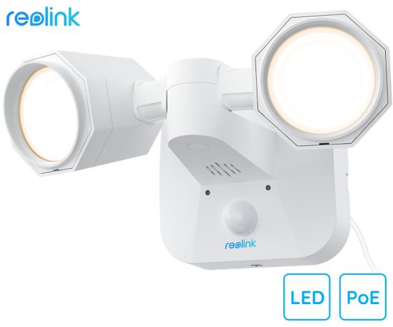 Reolink Floodlight PoE LED reflektor, pametni, 2000lum, 4200K, senzor pokreta, IP65 vodootporan