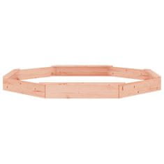 Vidaxl Pješčanik sa sjedalima osmerokutni od masivnog drva duglazije