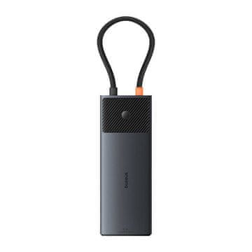 BASEUS Adapter Hub 10u1 Baseus USB-C - 2xHDMI, 3xUSB-A, USB-C, RJ45, SD/TF, PD (crni)