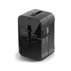 MG HHT210 putni adapter USA / UK / EU, crno