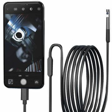 MG W300 WiFi endoskop 3m, crno