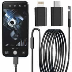 MG W300 WiFi endoskop 3m, crno
