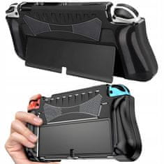 MG Travel Console maska za Nintendo Switch OLED, crno