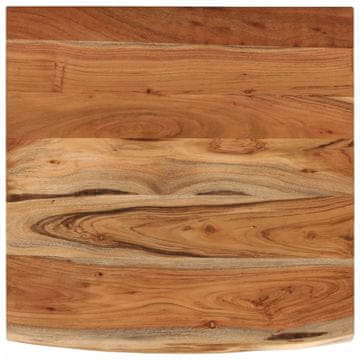 Vidaxl Kupaonska radna ploča 60x60x3,8 cm četvrtasta od drva bagrema