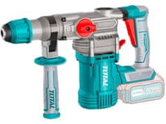 Total Akumulatorska bušilica i čekić za dlijeto TRHLI20288, SDS Plus, Brushless, 20V Li-ion, 2000mAh, 4,5J, industrial, without battery and accu