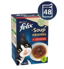 Felix hrana za mačke govedina, piletina, janjetina, 8x (6x48 g)