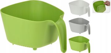 Koopman Kuhinjsko cjedilo s ručkom, plastični ocjeđivač, 2,4 l