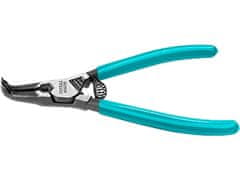 Total Kliješta za uskočnike THTJ21802 zakrivljeni, 180 mm, industrijski