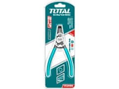 Total Kliješta za uskočnike THTJ21802 zakrivljeni, 180 mm, industrijski