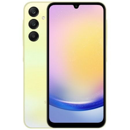 Samsung Galaxy A25 pametni telefon, 5G, 6/128 GB, žuta