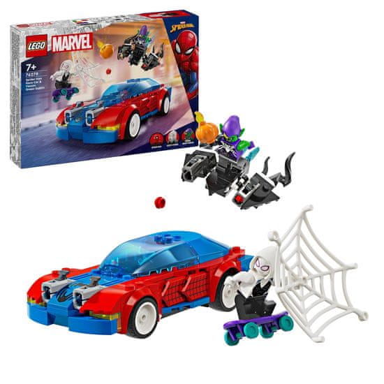 Green goblin spiderman shop lego