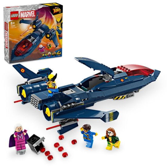 LEGO Marvel 76281 X-Men X-Jet igračka
