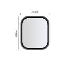 Hofi Hybrid zaštitno staklo za Apple Watch 4 / 5 / 6 / SE (44mm), crno