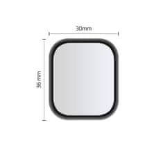 Hofi Hybrid zaštitno staklo za Apple Watch 4 / 5 / 6 / SE (40mm), crno
