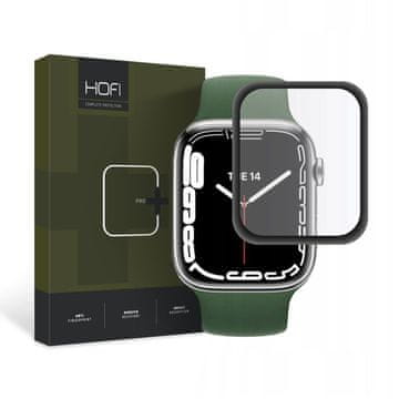 Hofi Hybrid zaštitno staklo za Apple Watch 7 / 8 / 9 (41mm), crno
