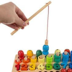 MG Wooden Montessori drvena slagalica, mix