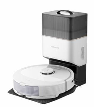 Roborock Q8 Max+ robotski usisavač sa stanicom za pražnjenje, bijeli - rabljeno