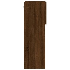 Vidaxl TV ormarić s LED svjetlima boja smeđeg hrasta 40,5x30x90 cm