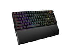 ASUS ROG Strix Scope II 96 bežična tipkovnica, ROG NX Snow, PBT, RGB, USB