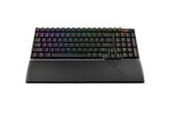 ASUS ROG Strix Scope II 96 bežična tipkovnica, ROG NX Snow, PBT, RGB, USB