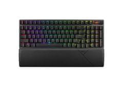 ASUS ROG Strix Scope II 96 bežična tipkovnica, ROG NX Snow, PBT, RGB, USB