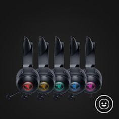 Razer Kraken Kitty V2 slušalice, USB, crne