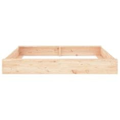 Vidaxl Pješčanik sa sjedalima četvrtasti od masivne borovine