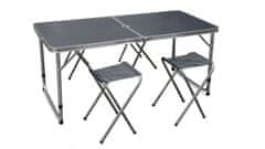Aga Kamping set na sklapanje Sivi