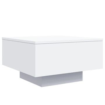 Vidaxl Stolić za kavu bijeli 55 x 55x 31 cm od konstruiranog drva