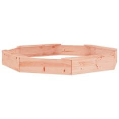 Vidaxl Pješčanik sa sjedalima osmerokutni od masivnog drva duglazije