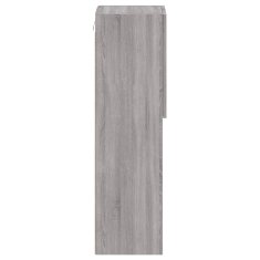 Vidaxl TV ormarići s LED svjetlima 2 kom boja hrasta 30,5x30x102 cm