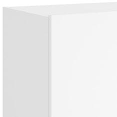 Vidaxl Zidni TV ormarići s LED svjetlima 2 kom bijeli 60 x 35 x 41 cm