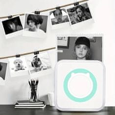 Mormark Mini termalni printer za mobitel – bežični pisač s 2 role papira | MINIPRINT