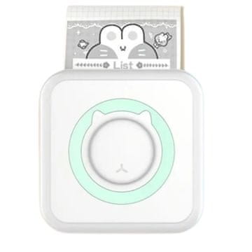 Mormark Mini termalni printer za mobitel – bežični pisač s 2 role papira | MINIPRINT