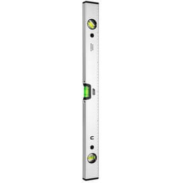 DELKO tools Alu. magnetna vaga za vodu 600 mm 3 oka