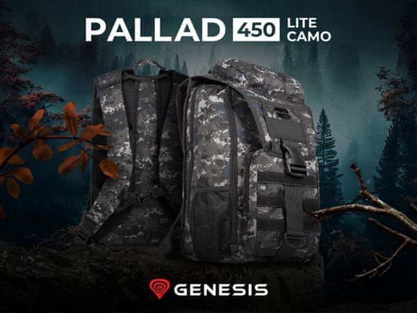 PALLAD 450 LITE CAMO - prostran ruksak s vojnim uzorkom!