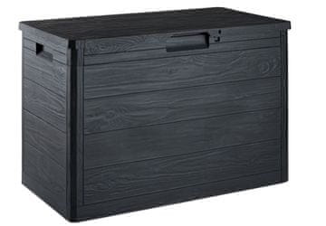 TOOMAX WOODYS kutija za odlaganje, 160 L, grafit