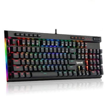 Redragon K580 Vata mehanička tipkovnica, RGB, crna