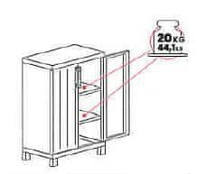 TOOMAX ormarić MIDI LOW Z0215RAA04100, crni