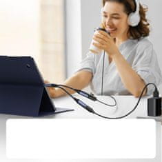 Joyroom SY-C03 adapter USB-C / 2x USB-C, crno