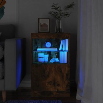 Vidaxl LED ormarić dimljeni hrast 41x37x67 cm