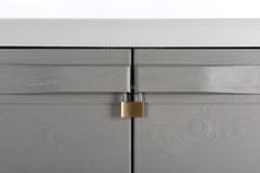 TOOMAX ormar WOODYS LOW XL - svijetlo siva 075