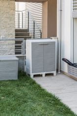 TOOMAX ormar WOODYS LOW XL - svijetlo siva 075