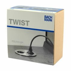 Bachmann TWIST ugradbena utičnica mat krom za kuhinjski pult 2x220V 931.021
