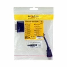 Delock adapter HDMI M - DVI-D Ž 24+5 20 cm 65327