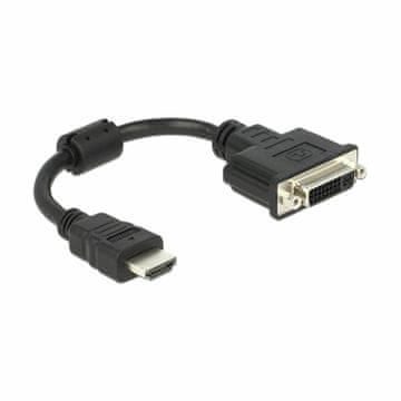 Delock adapter HDMI M - DVI-D Ž 24+5 20 cm 65327