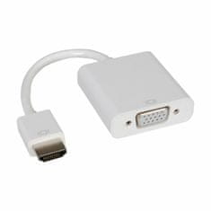 Roline Adapter HDMI M - VGA Ž HD15 aktivni na kabelu 15 cm