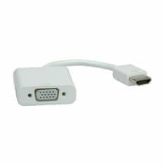Roline Adapter HDMI M - VGA Ž HD15 aktivni na kabelu 15 cm