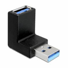 Delock adapter USB-A 3.0 M-USB-A Ž kutni 65339